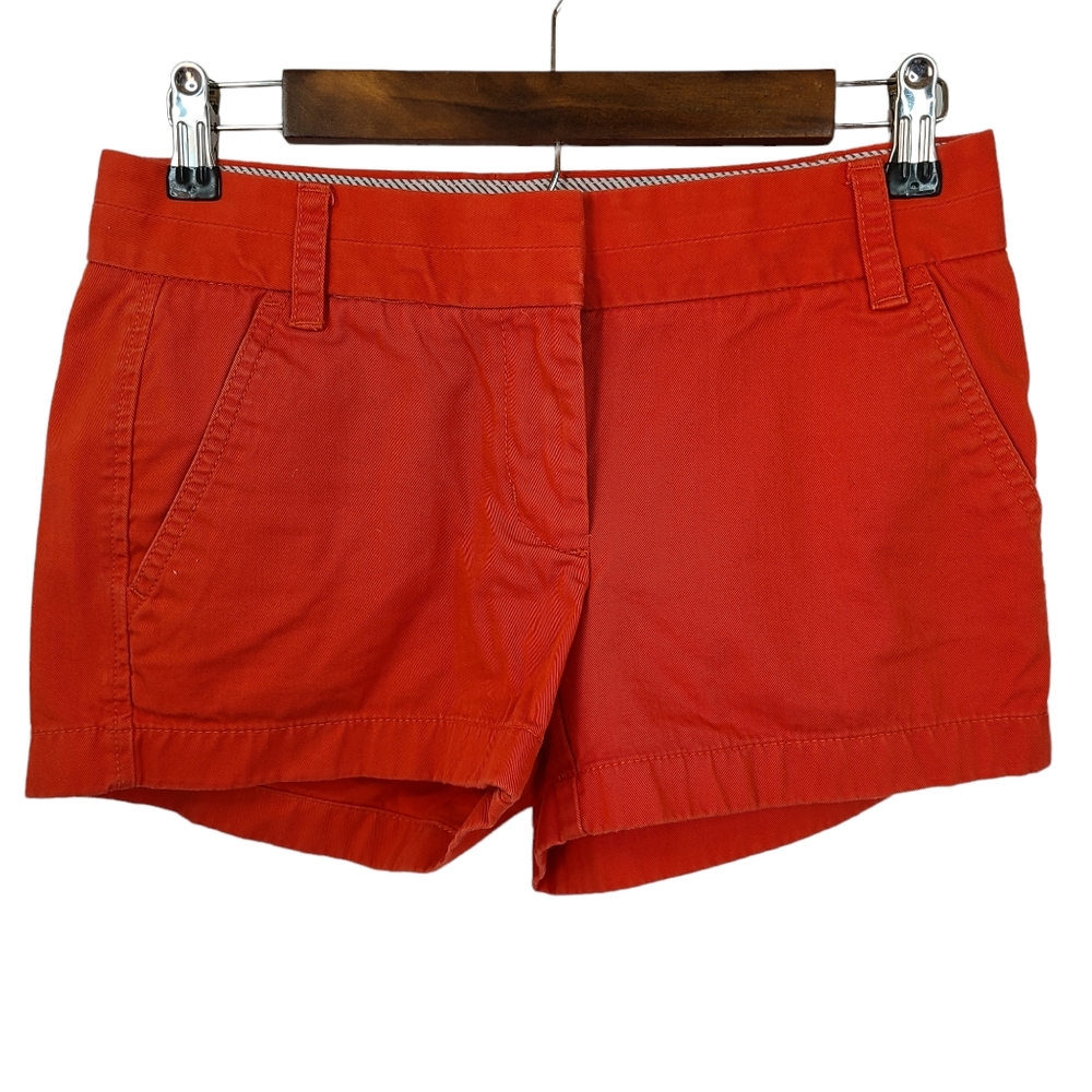 J Crew Broken in Chino Short Orange 0